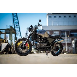 BMW K100RS Scrambler met spaakwielen