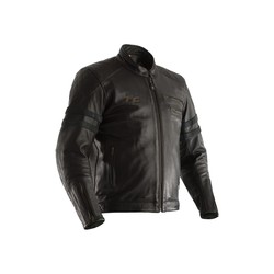 Veste de moto en cuir noir Hillberry Homme