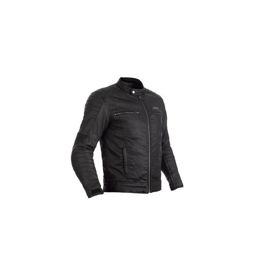 RST Black Brixton Motorcycle Jacket Textile