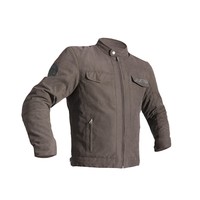 Braune IOM TT Crosby Motorradjacke Textil Männer