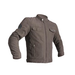 Marron IOM TT Crosby Veste de moto Textile Homme