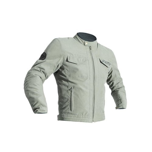 RST Sage Green IOM TT Crosby Motorcycle Jacket Textile Men