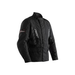 Schwarzes Alpha 5 Motorradjacke-Textil