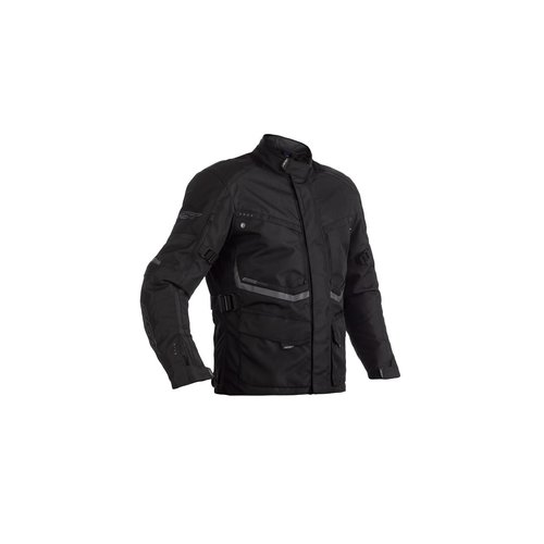 RST Black Maverick Motorcycle Jacket Textile