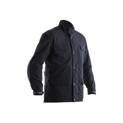 Blaue Shoreditch Motorradjacke Männer