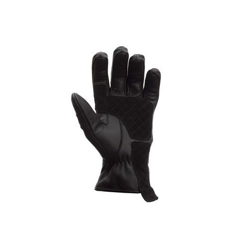 RST Black Matlock Leather Motorcycle Gloves