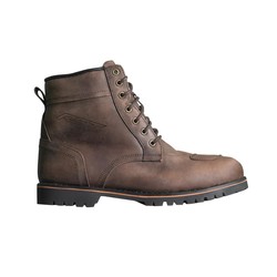 Bottes moto en cuir marron Roadster II WP Homme