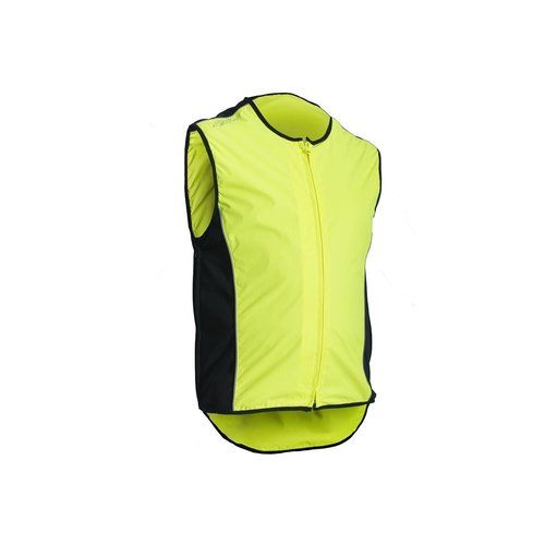 Fluor Yellow Safety Vest - CafeRacerWebshop.com