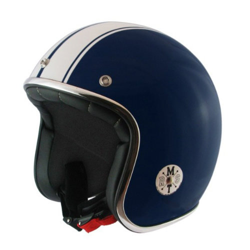 MT Helmets Size L -  Le Mans Retro Speed Blue / White