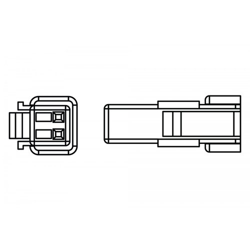 Turn signal adapter cable for MV AGUSTA, DUCATI & KTM