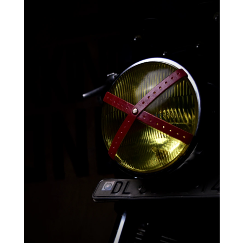 Trip Machine Headlight X Perforated Cherry Red