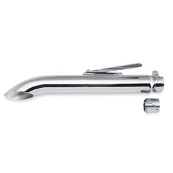 Silencieux Slash Cut Chrome 38mm - 44.5mm