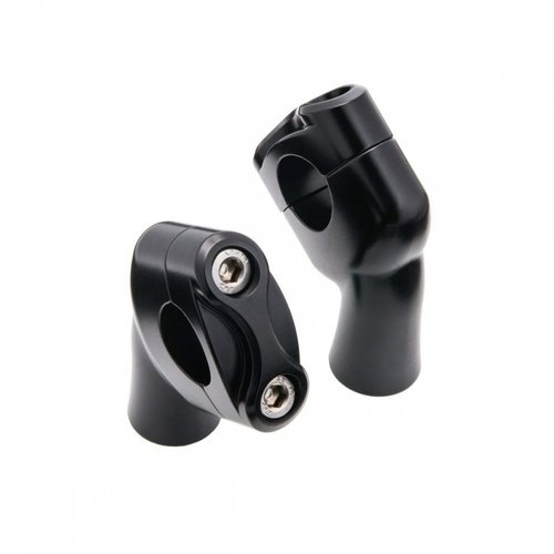 Motone Kit élévateur Up-And-Over pour Fat Bars 28,6 mm - Noir