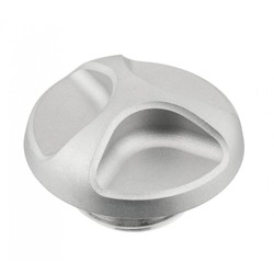 Motone Buzzsaw Engine Oil Filler Cap -  Shot Blast Frosty