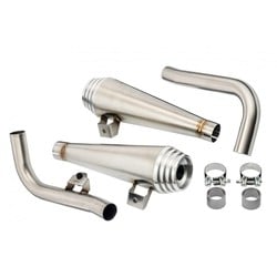 Saturn V - Exhaust System - Bobber/Speedmaster - Brushed