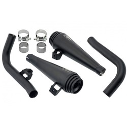 Motone Saturn V - Exhaust System - Bobber/Speedmaster - Black