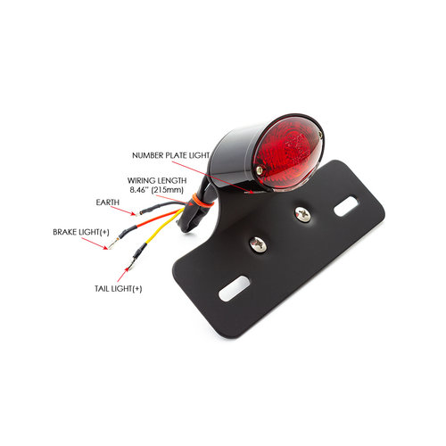 Achterlicht Oldskool "Delaware"