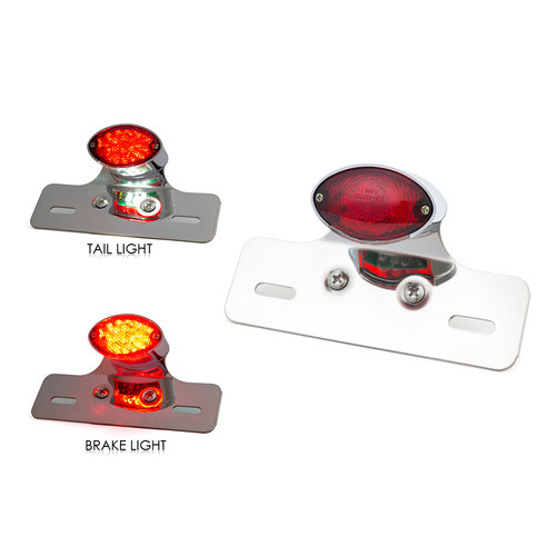 Achterlicht Oldskool "Delaware Chrome"