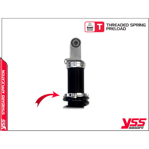 YSS MZ456-375TR BMW R80 R / R100 R Paralever