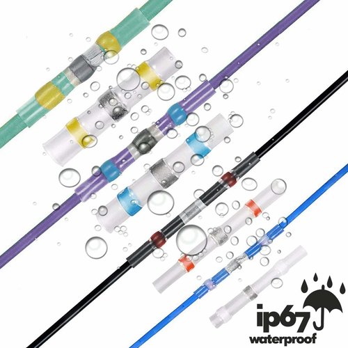 250 Stuks Nano Soldeerdraad Connectors Kit Geïsoleerd