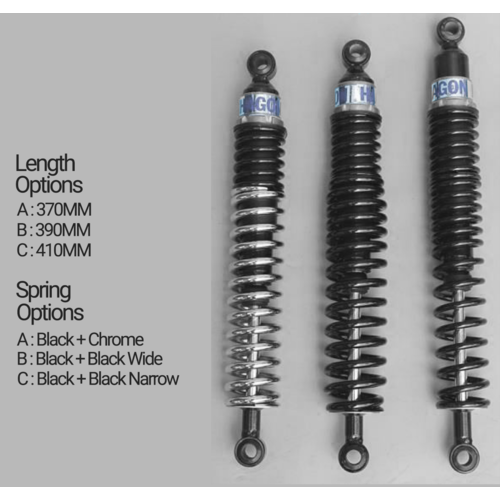 Hagon Vintage MX Suspension kit (Extra long)