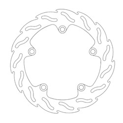 Brake Disc Flame Yamaha MT-07