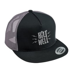 Biltwell Skully Snapback Cap Grey/Black