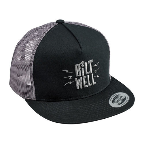 Biltwell Casquette Skully Snapback Gris / Noir