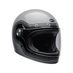 Bullitt DLX Helm Flow Gloss Grau / Schwarz