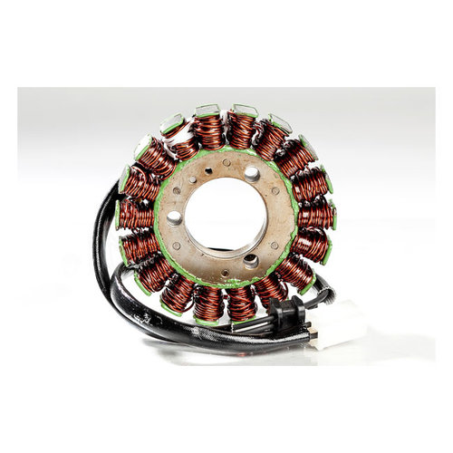 Rick's Electrics Stator Kawasaki: 85-90 EN450 454 LTD 450cc; 90-96 EN500 Vulcan 500cc; 96-09 EN500C Vulcan LTD 500cc; 87-09 EX500 Ninja 500cc