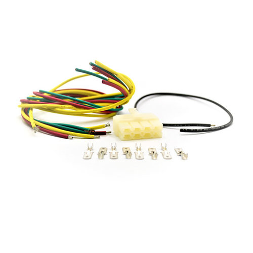 Rick's Electrics Wiring harness connector kit Honda: 75-79 GL1000 Goldwing 1000cc; 80-83 GL1100 Goldwing 1100cc; 82-83 GL1100A Aspencade 1100cc; 80-83 GL1100I Interstate 1100cc; 1984 GL1200 Goldwing 1200cc; 84-87 GL1200A Aspencade 1200cc; 84-87 GL1200I Interstate 1200cc