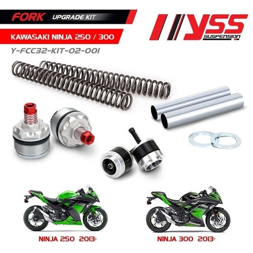 YSS Fork Upgrade Kit Kawasaki Ninja 250/300 13-17