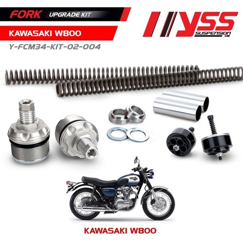 YSS Kit de mise à niveau de fourche Kawasaki W800 11 <