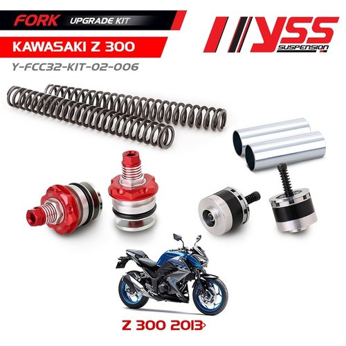 YSS Fork Upgrade Kit Kawasaki Z300 13-17