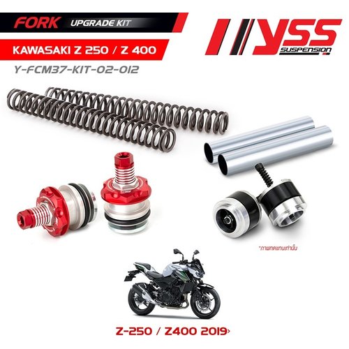 YSS Kit de mise à niveau de fourche Kawasaki Z400 / Z250 19 <