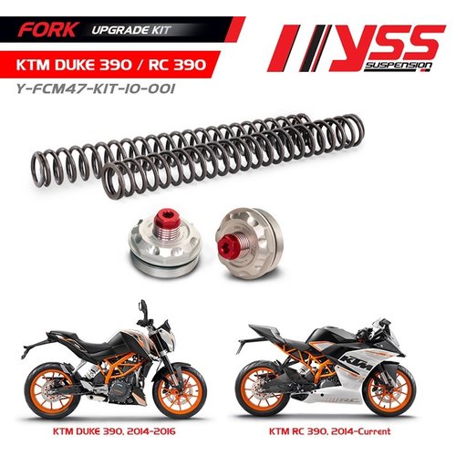 YSS Voorvork Upgrade Kit KTM Duke 390 14-16 / RC 390 14-Current