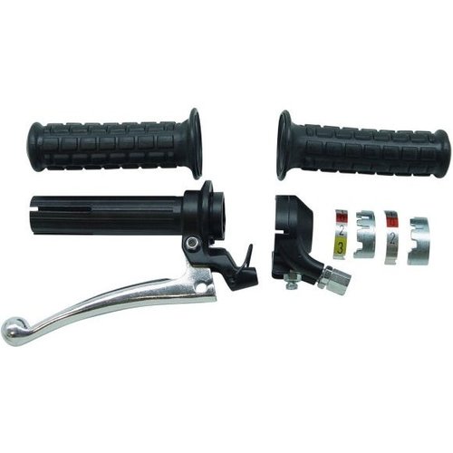 Shift handle 2/3 Gear Complete Black Hercules