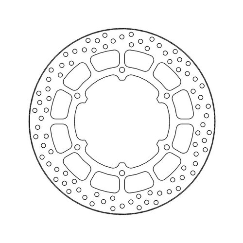 Moto Master Rear Brake Disc Halo Yamaha SCR 950 17-Current; XV 950 14