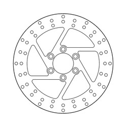 Rear Brake Disc Halo Suzuki VS 1400 Intruder 87-04