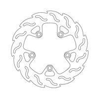 Rear Brake Disc Flame Kawasaki ZRX 1100/1200 97-07; ZZR 1200 02-05