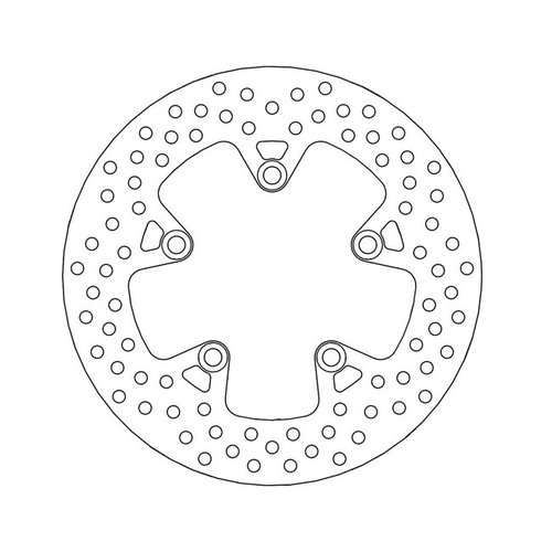 Moto Master Rear Brake Disc Halo Kawasaki ZRX 1100/1200 97-07; ZZR 1200 02-05