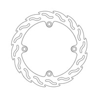 Rear Brake Disc Flame Honda XRV 750 R 90-03; XL 1000 Varadero 99-02