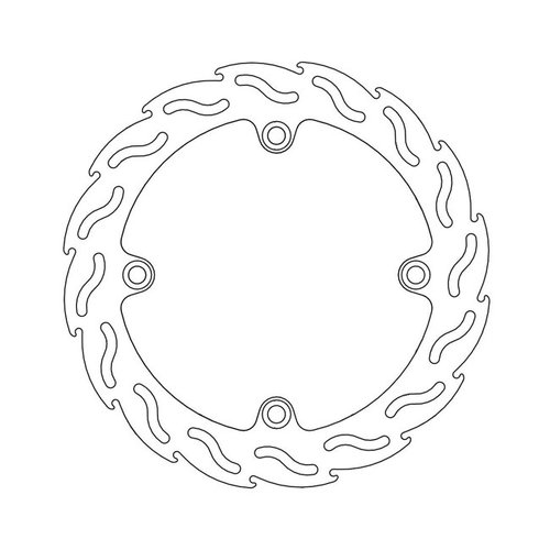 Moto Master Rear Brake Disc Flame Honda XRV 750 R 90-03; XL 1000 Varadero 99-02