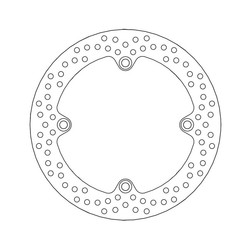 Rear Brake Disc Halo Honda XRV, XL Varadero 90-03