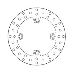 Remschijf achter Halo Honda / Triumph CB (R), NX, RTV, VTR, Speed, Daytona, Triple 82-current