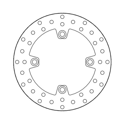 Moto Master Rear Brake Disc Halo Honda/Triumph CB(R), NX, RTV, VTR, Speed, Daytona, Triple 82-current