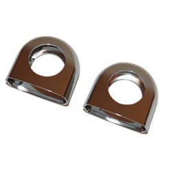 Handlebar Clamp Cover Set Kreidler Chrome