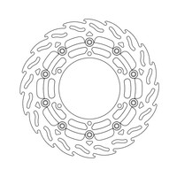 Disque de frein avant Flame Floating Yamaha XV (S / Z), XJ (R), YZF, XT, TDM, FZS, BT, XVS, FJR 93-current