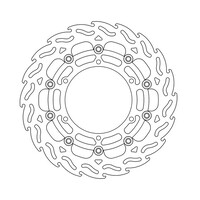 Front Brake Disc Flame Floating Yamaha MT-01 07-11