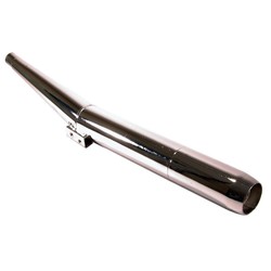 Pot d'échappement Kreidler 6.3 28mm Chrome